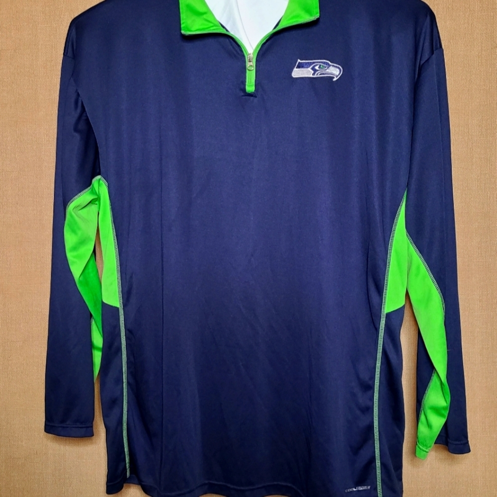 Seattle Seahawks 1/2 zip Pull Over 3XL